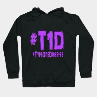 #T1D Purple Hoodie